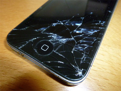 iPhone broken screen